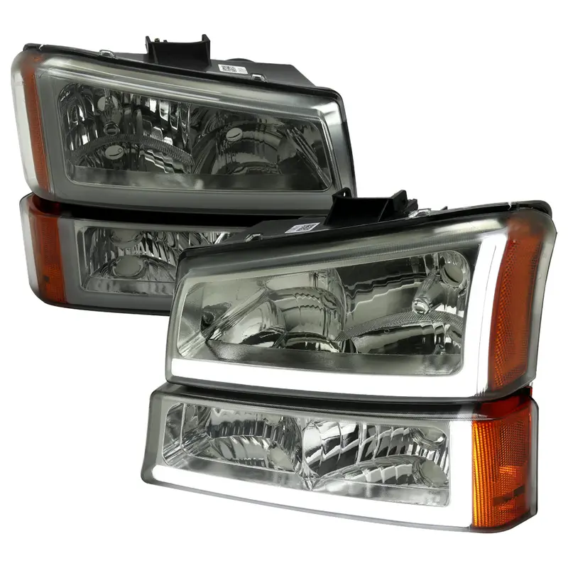 Spec-D 03-06 Chevy Silverado Gmc Sierra Tail Lights G3 Smoked 1