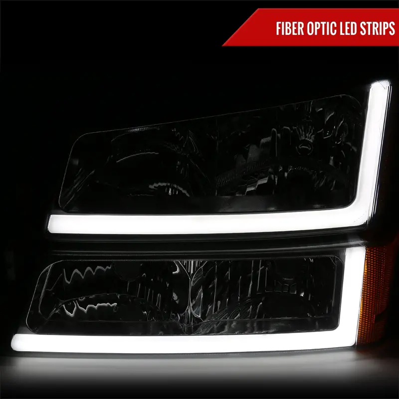 Spec-D 03-06 Chevy Silverado Gmc Sierra Tail Lights G3 Smoked 2