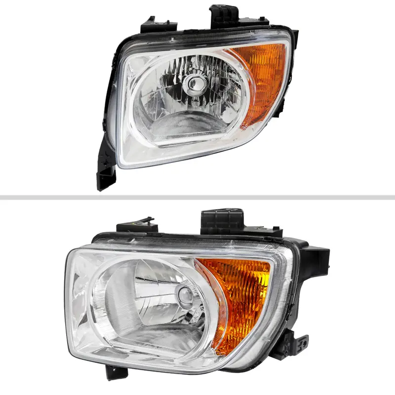 Spec-D 03-08 Honda Element Headlights Oem Style Matte Black 2