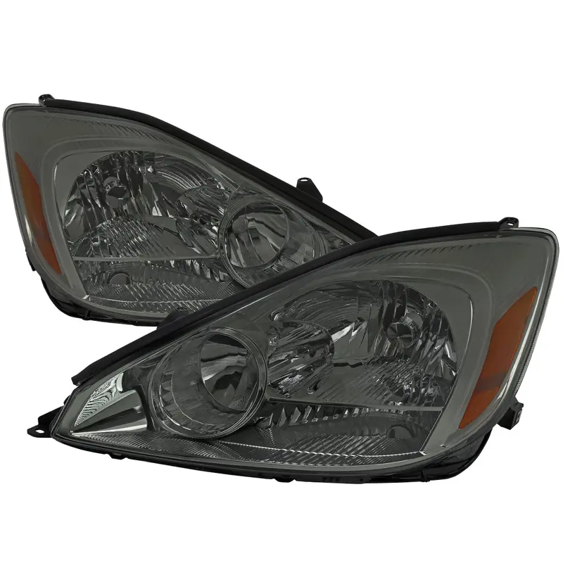 Spec-D 04-05 Toyota Sienna Headlights Oem Style Smoked/Amber 1