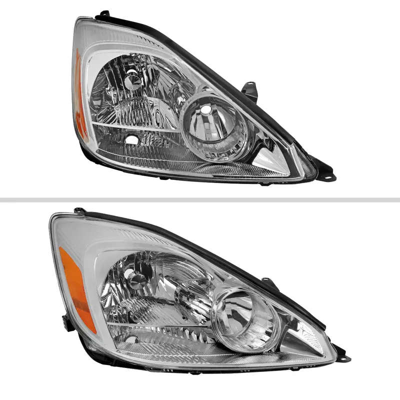 Spec-D 04-05 Toyota Sienna Passenger Headlight Oem Chrome Replacement 2