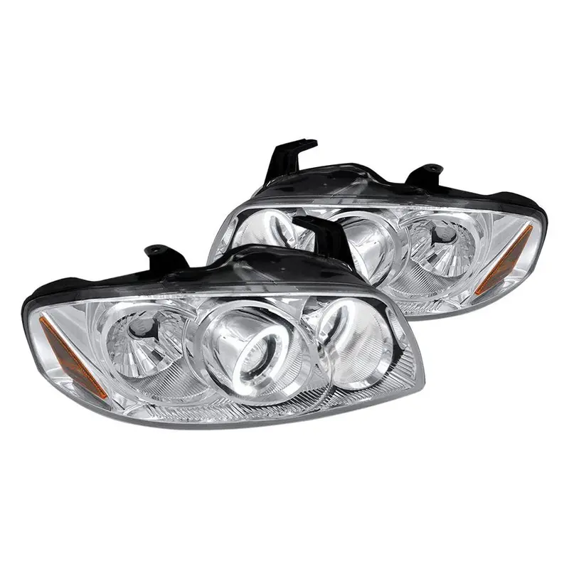 Spec-D 04-06 Nissan Sentra Halo Projector Headlights Chrome 1