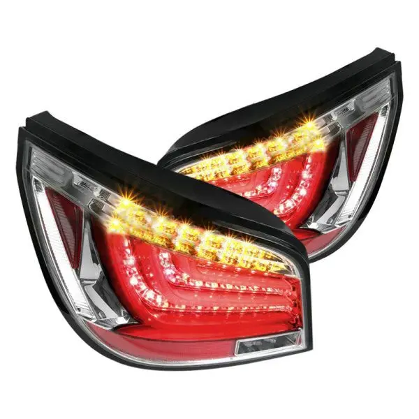 Spec-D 04-07 Bmw 530I 550I 545I E60 Led Tail Lights Chrome 1