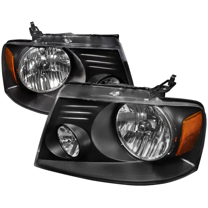 Spec-D 04-08 Ford F-150/ 06-08 Lincoln Mark Lt Oe Style Headlights Blk 1