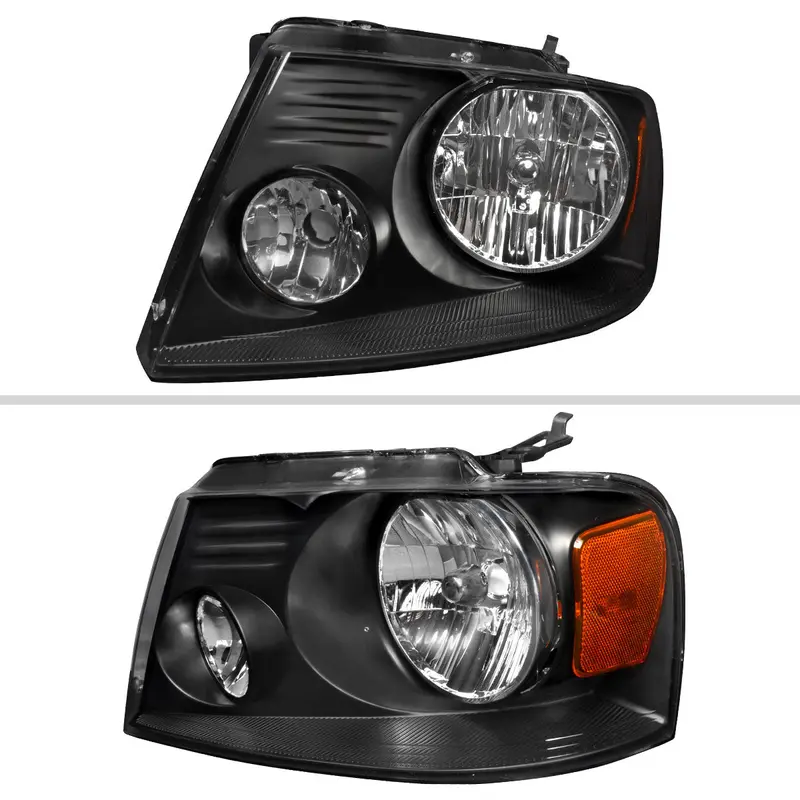 Spec-D 04-08 Ford F-150/ 06-08 Lincoln Mark Lt Oe Style Headlights Blk 2