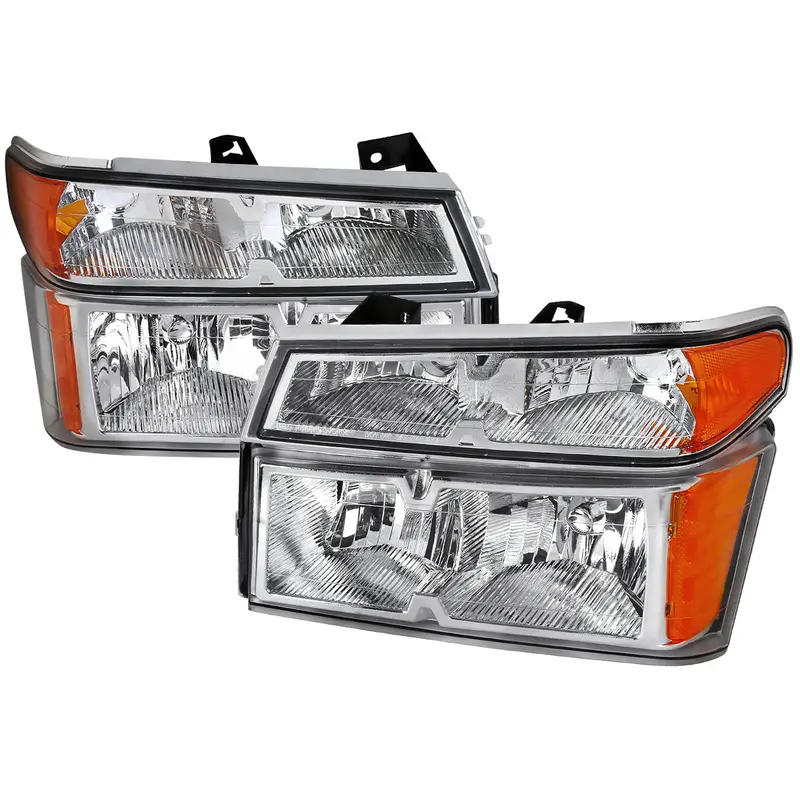 Spec-D 04-12 Chevy Colorado Gmc Canyon Tail Lights Chrome/Clear 1