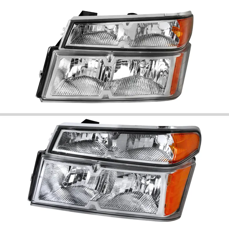 Spec-D 04-12 Chevy Colorado Gmc Canyon Tail Lights Chrome/Clear 2