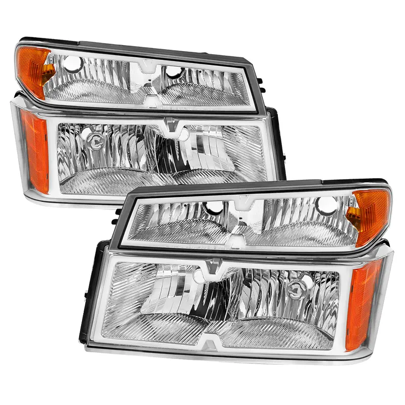 Spec-D 04-12 Chevy Colorado Gmc Canyon Tail Lights Chrome/Red 1