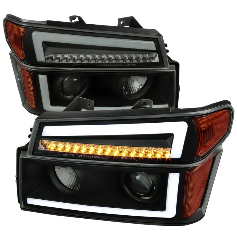 Spec-D 04-12 Chevy Colorado Gmc Canyon Tail Lights Smoked 1