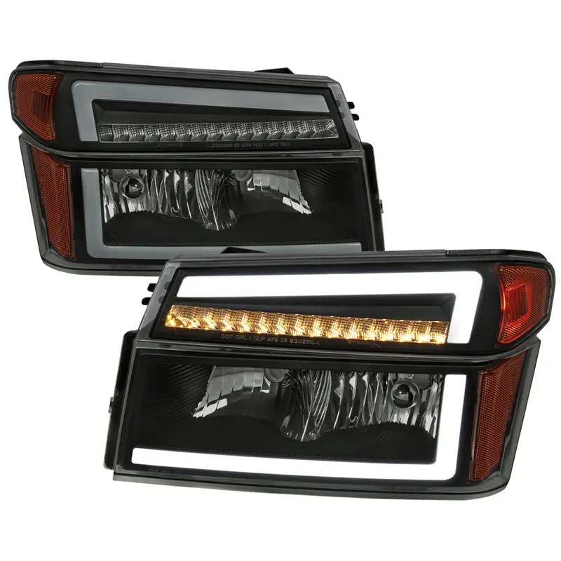 Spec-D 04-12 Chevy Colorado Gmc Canyon Tail Lights Smoked G3 1