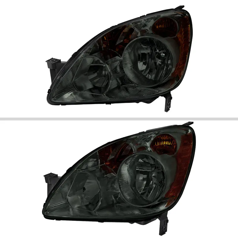 Spec-D 05-06 Honda Cr-V Headlights Jdm Projector Smoked 1