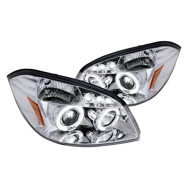 Spec-D 05-06 Pontiac Pursuit Halo Projector Headlights Chrome 1