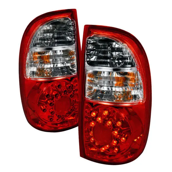 Spec-D 05-06 Toyota Tundra Led Tail Lights Red 1