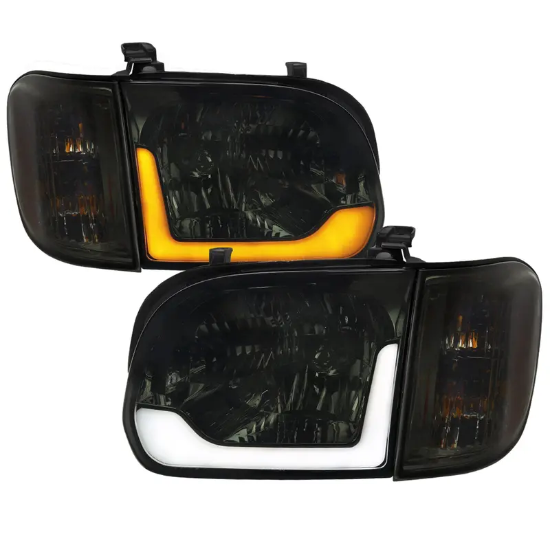 Spec-D 05-06 Toyota Tundra Tail Lights Sequential Smoked 1
