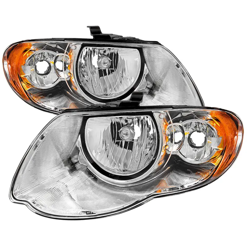 Spec-D 05-07 Chrysler Town & Country Headlights Oem Style Chrome/Clear 1