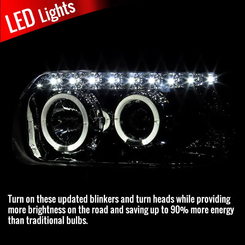 Spec-D 05-07 Ford Escape Projector Headlights Chrome/Smoked 2