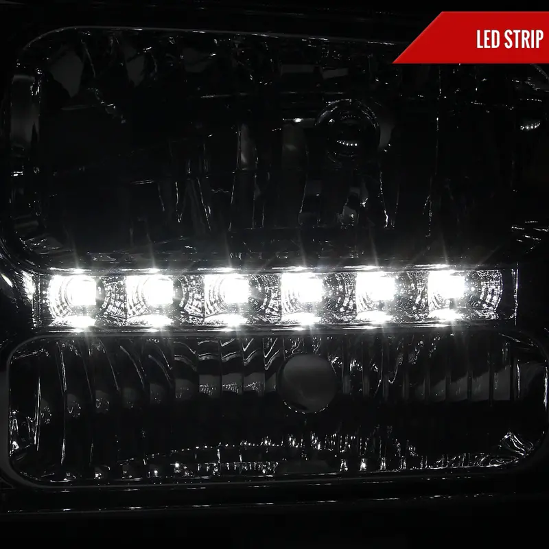 Spec-D 05-07 Ford F-250 F-350 Headlights Projector Chrome/Clear 2