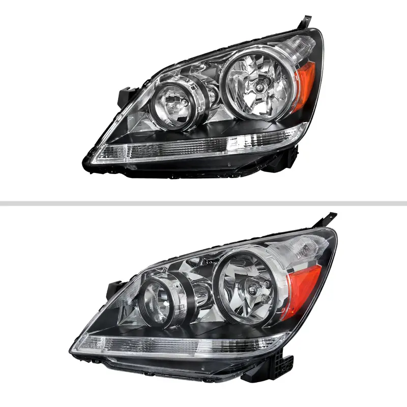 Spec-D 05-07 Honda Odyssey Headlights Oem Style 9006 Bulbs 2
