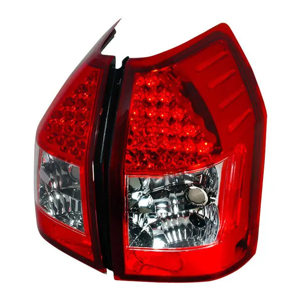 Spec-D 05-08 Dodge Magnum Led Tail Lights Red 1