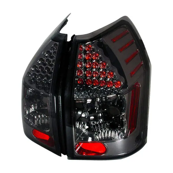 Spec-D 05-08 Dodge Magnum Led Tail Lights Smoked 1