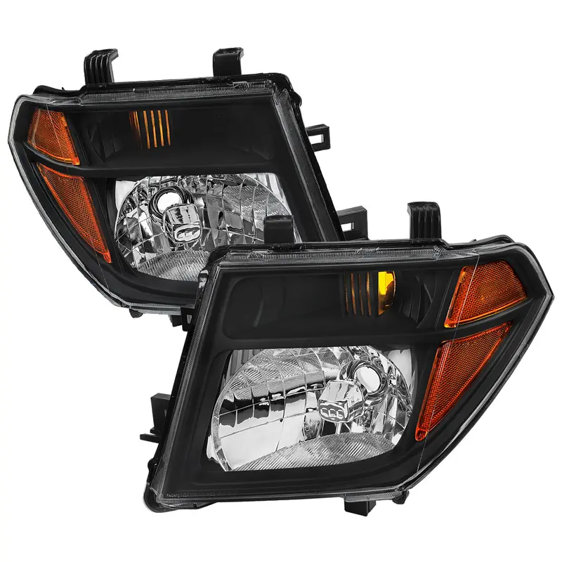 Spec-D 05-08 Frontier/05-06 Pathfinder Headlights Oem Style Black 1