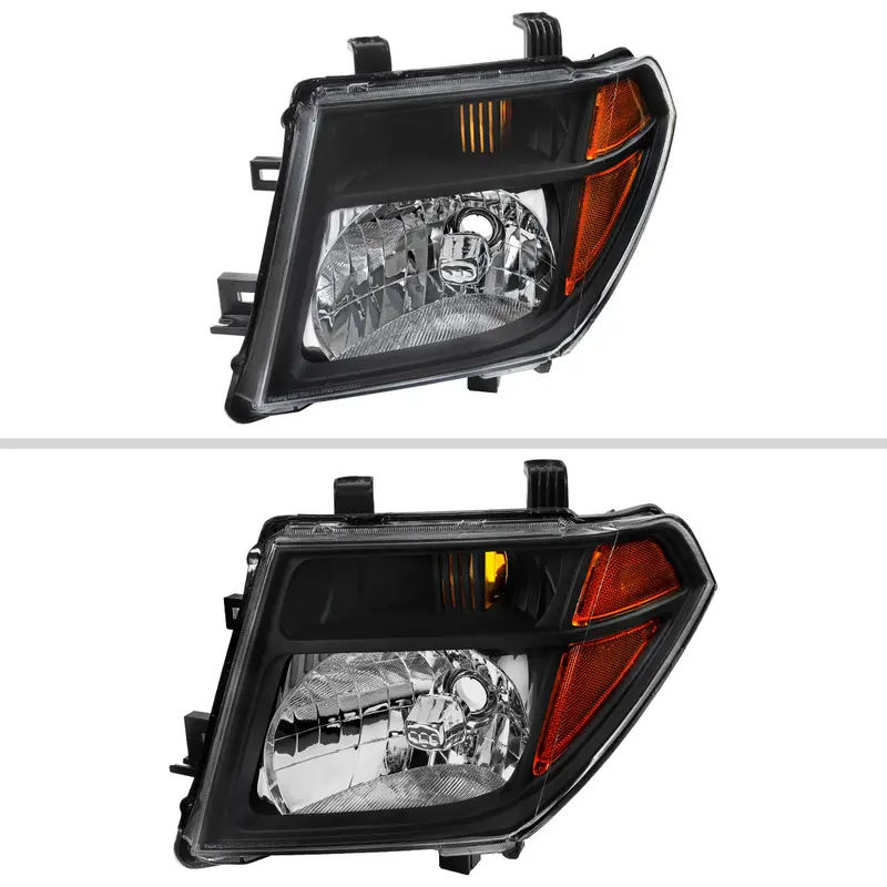 Spec-D 05-08 Frontier/05-06 Pathfinder Headlights Oem Style Black 2