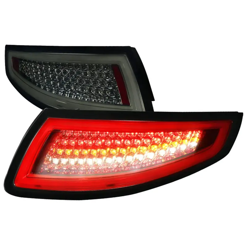 Spec-D 05-08 Porsche Carrera 997 911 Led Tail Lights Smoked 1