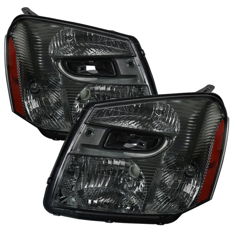 Spec-D 05-09 Equinox Headlights Oem Style Chrome/Smoked 1