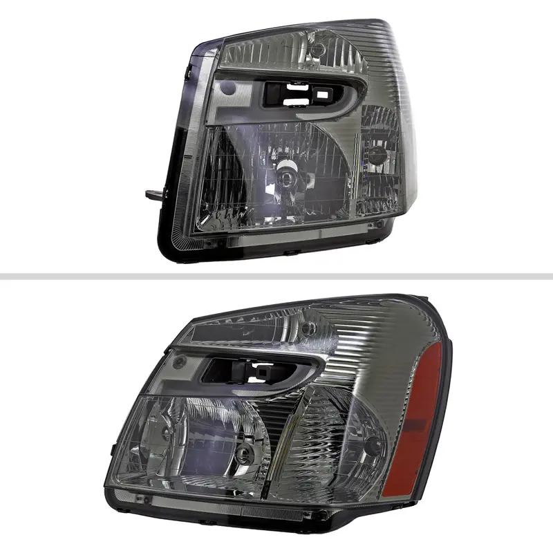 Spec-D 05-09 Equinox Headlights Oem Style Chrome/Smoked 2