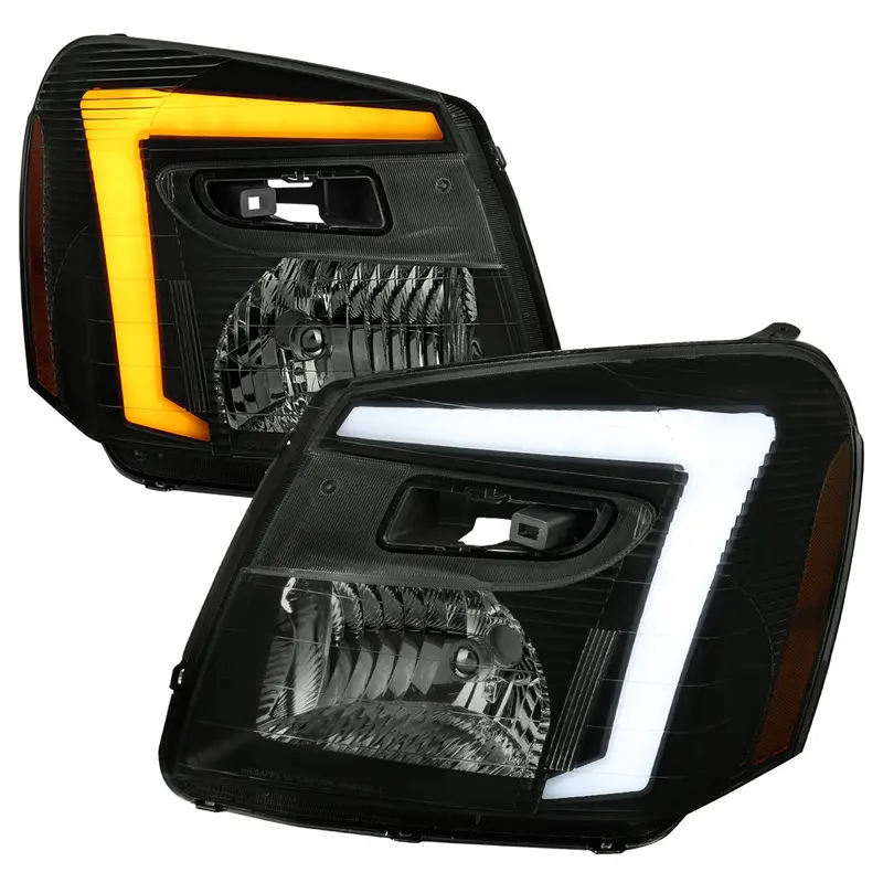 Spec-D 05-09 Equinox Headlights Oem Style Sequential Black/Smoked 1