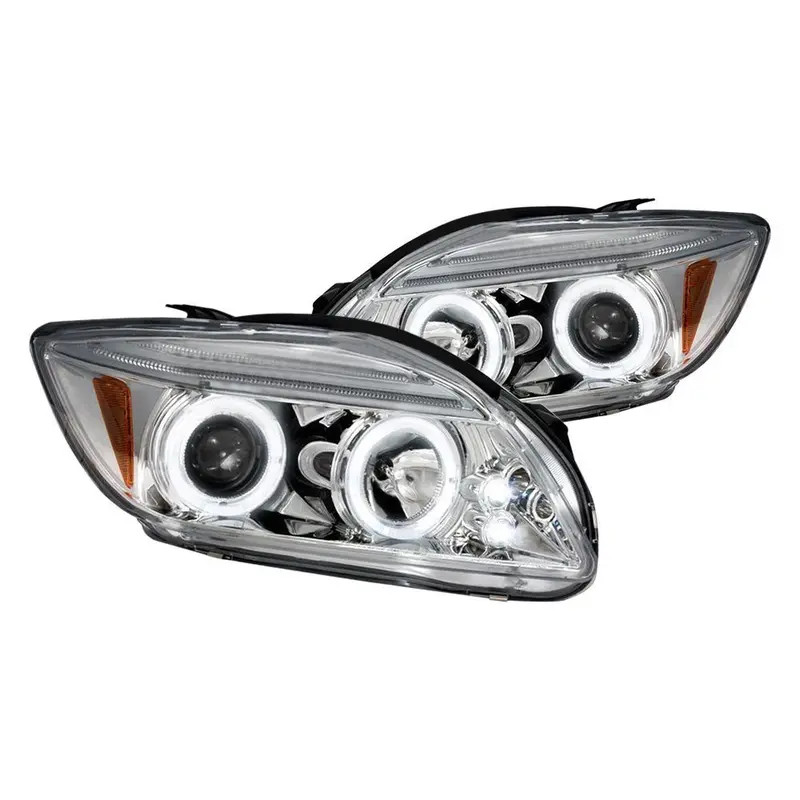 Spec-D 05-10 Scion Tc Halo Projector Headlights Chrome 1