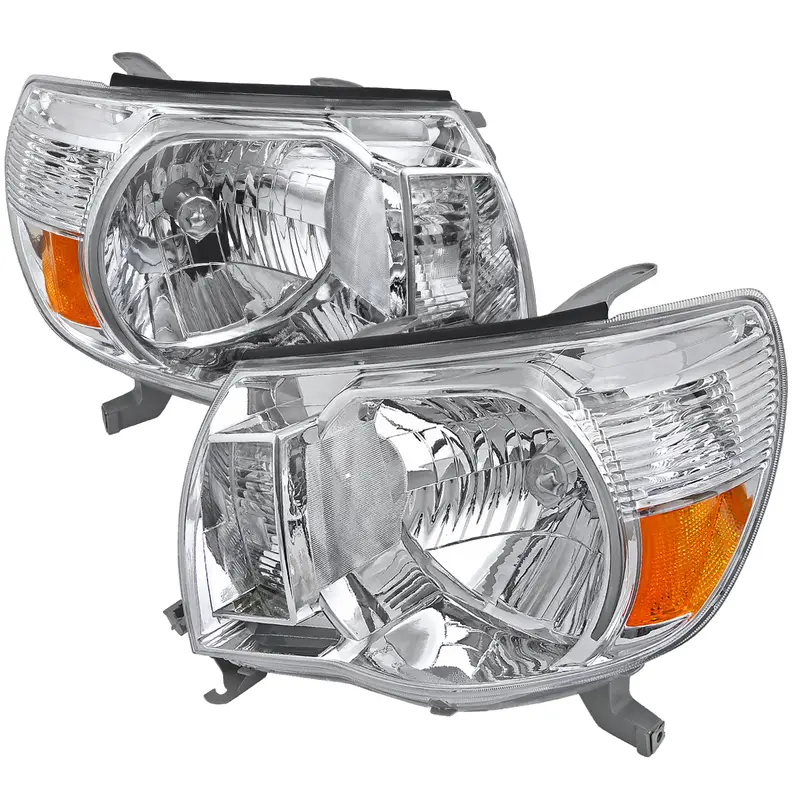 Spec-D 05-11 Toyota Tacoma Headlights Oem Style Chrome 1