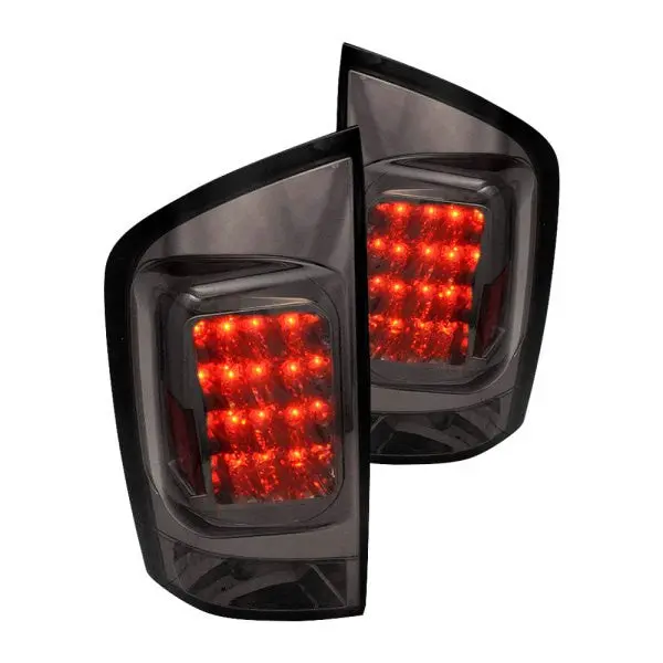Spec-D 05-15 Nissan Armada Led Tail Lights Chrome/Smoked 1