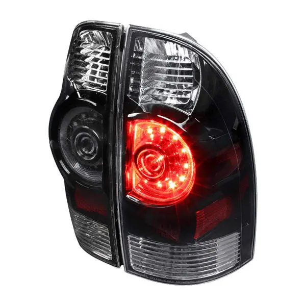 Spec-D 05-15 Toyota Tacoma Black Led Tail Lights 1