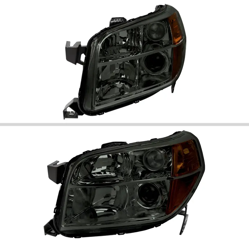 Spec-D 06-08 Honda Pilot Projector Headlights Chrome/Smoked Lens 1