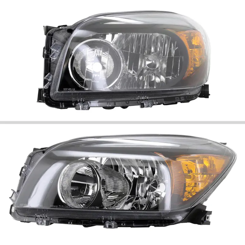 Spec-D 06-08 Toyota Rav4 Oem Oem Style Headlights Black 2