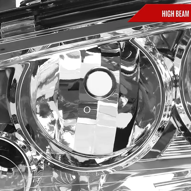 Spec-D 06-10 Dodge Charger Headlights Oem Style Corner Lights Chrome 2