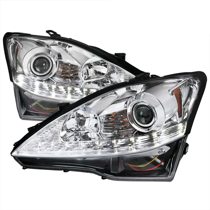 Spec-D 06-10 Lexus Is250 Is350 Pro Headlights Seq Signal Chrome 1