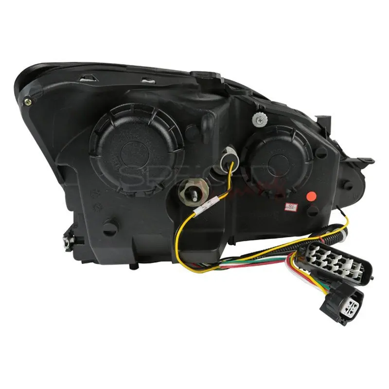 Spec-D 06-10 Lexus Is250 Is350 Projector Headlights Black 2