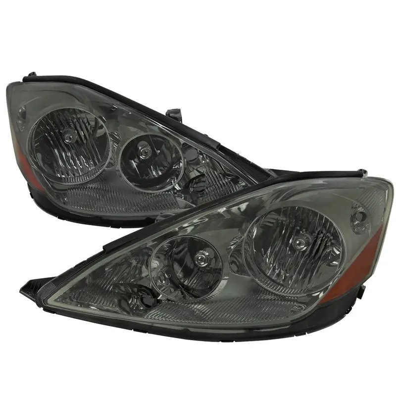 Spec-D 06-10 Sienna Headlights Oem Style Amber Reflector Chrome/Smoked 1
