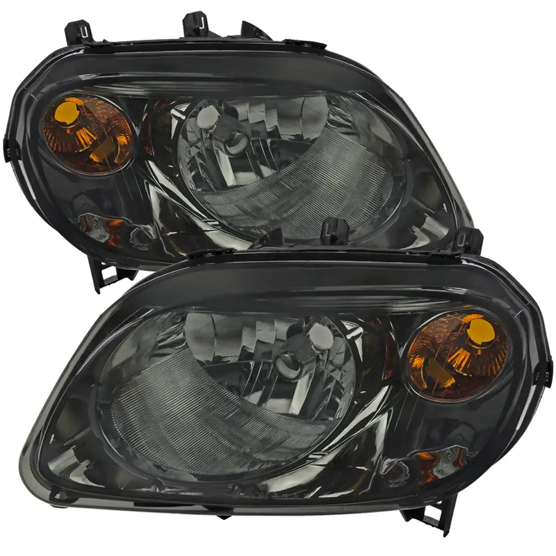 Spec-D 06-11 Chevy Hhr Headlights Oem Style Chrome/Smoked Lens 1