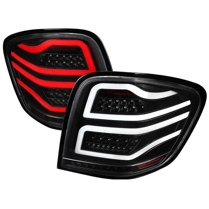 Spec-D 06-11 Mercedes W164 M-Class Led Tail Lights Black 1