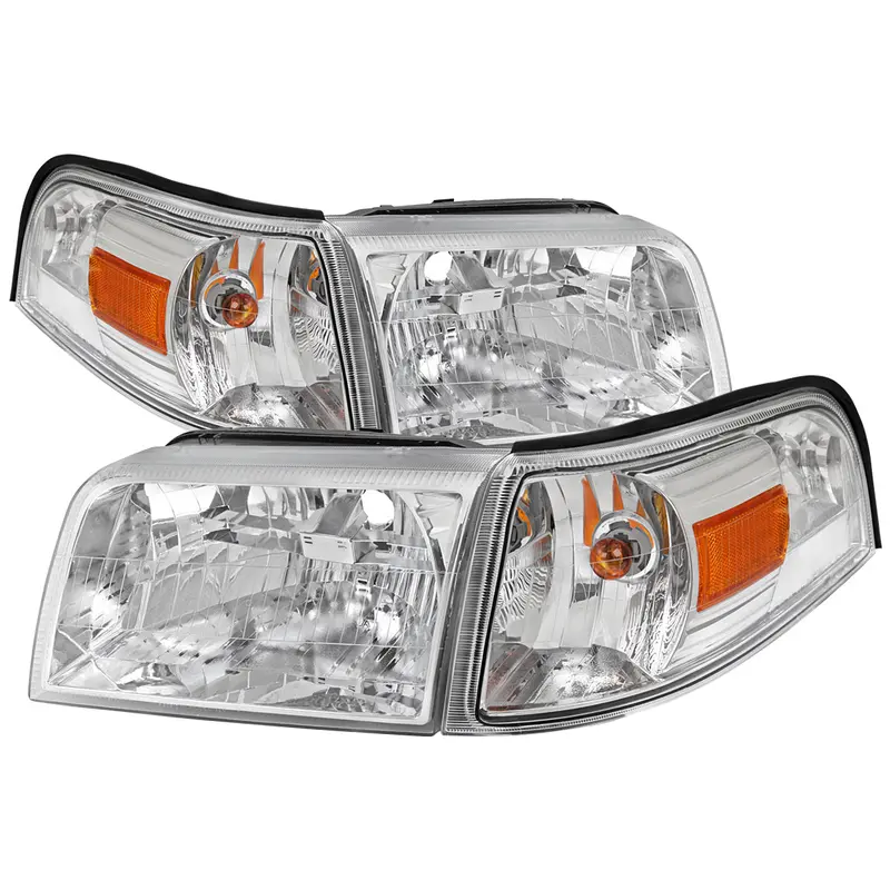 Spec-D 06-11 Mercury Grand Marquis Corner Lamps Headlights Chrome 1
