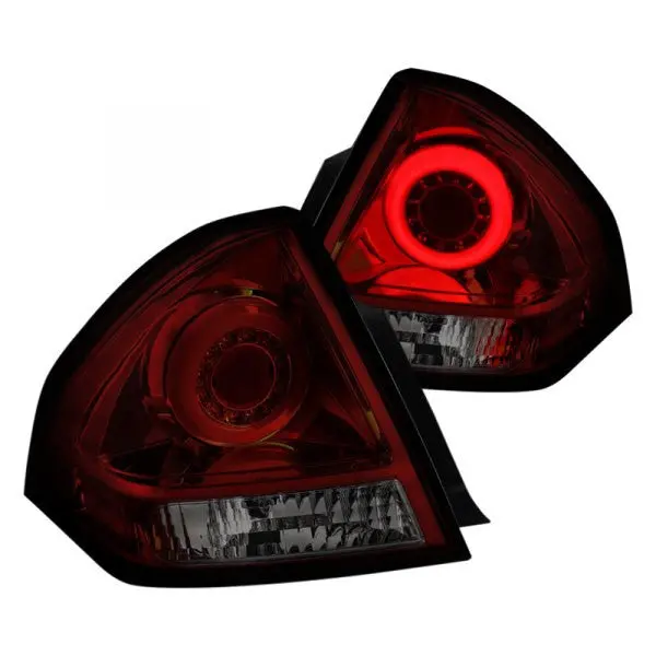 Spec-D 06-13 Chevrolet Impala Led Tail Lights Red Smoked 1