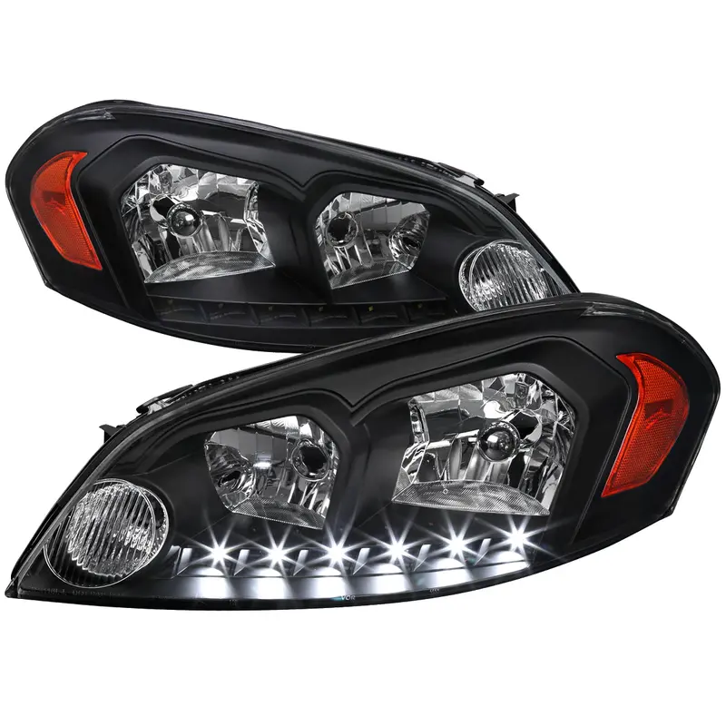 Spec-D 06-15 Chevy Impala Headlights Projector V2 Black 1