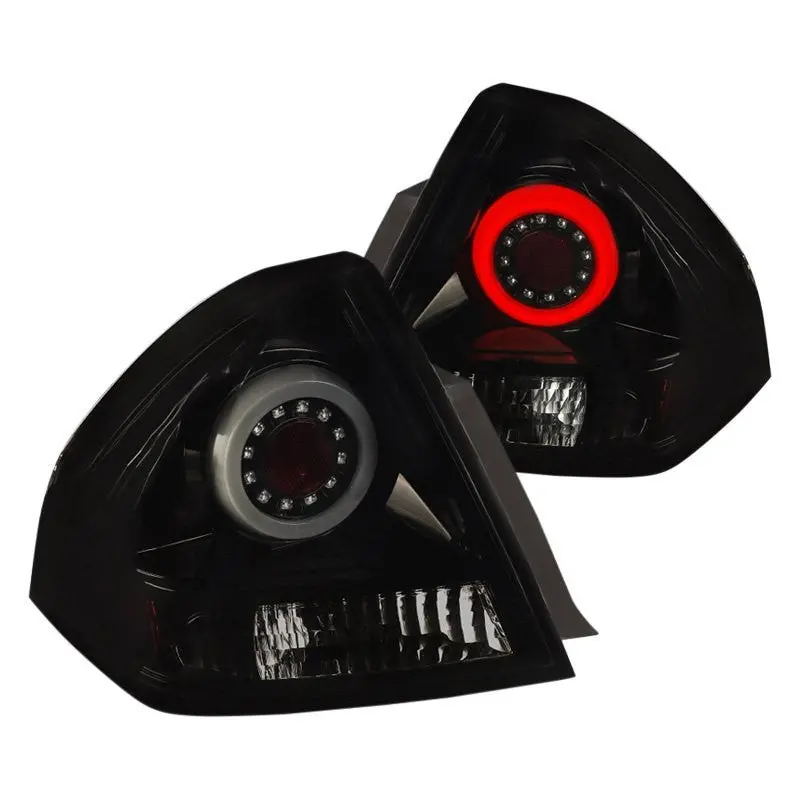 Spec-D 06-16 Chevy Impala Led Tail Lights Glossy Black/Smoked 1