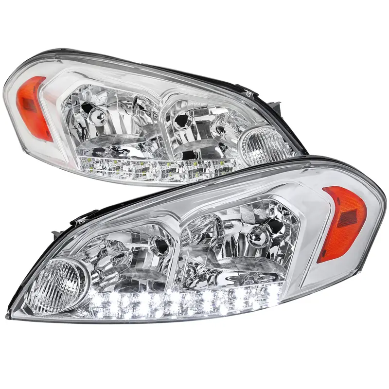 Spec-D 06-16 Impala/06-07 Monte Carlo Headlights Chrome/Clear 1