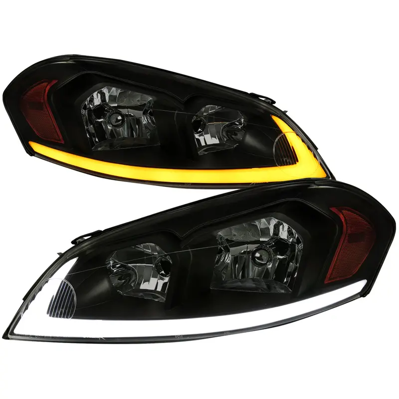 Spec-D 06-16 Impala/06-07 Monte Carlo Headlights Sequential Black 1