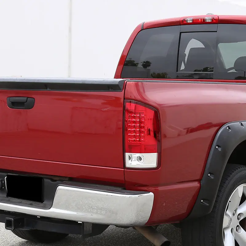 Spec-D 07-09 Dodge Ram 1500 2500 3500 Tail Lights Led Red/Clear 2