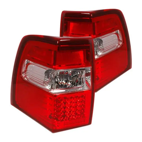 Spec-D 07-09 Ford Expedition Led Tail Lights Red/Clear 1